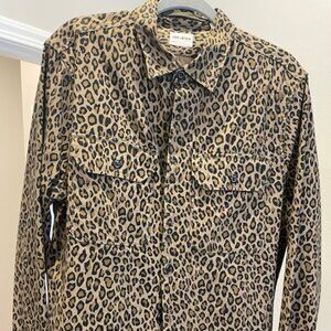 Todd Snyder Men's Leopard print shirt - Medium